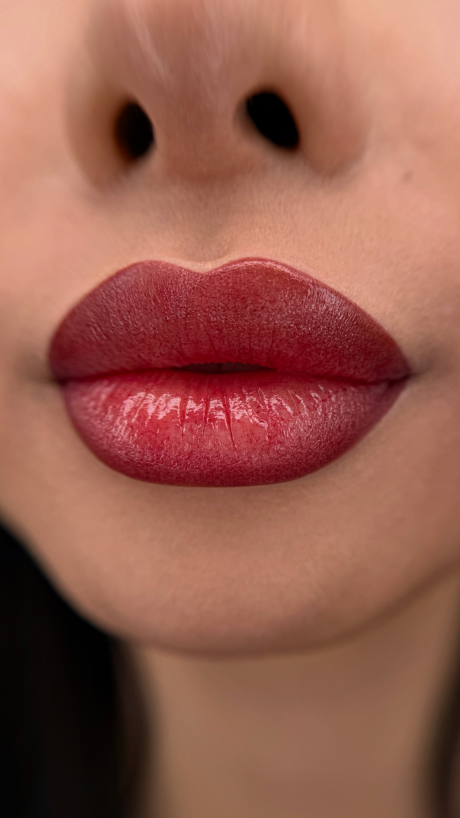 Resultado micropigmentação labial