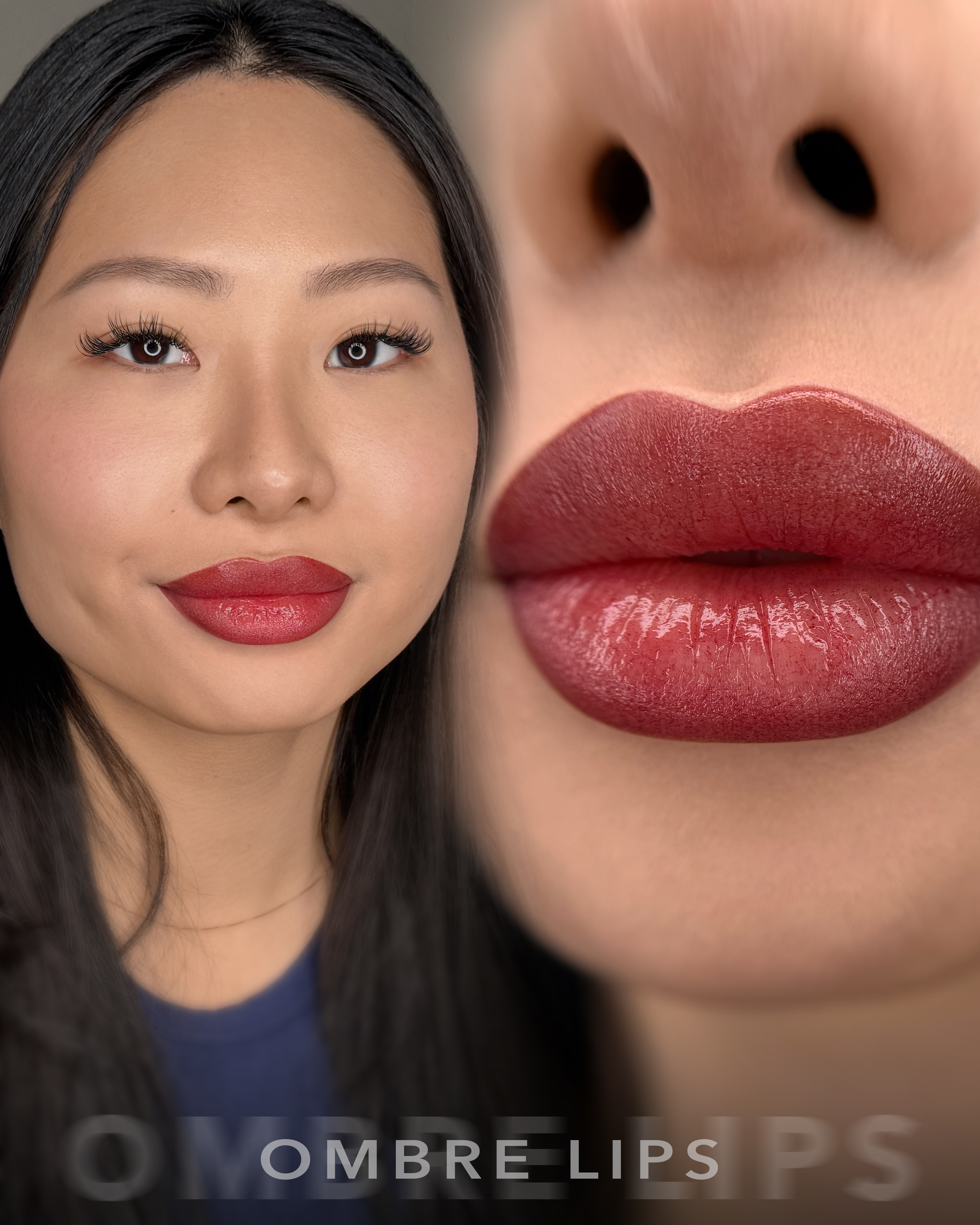 Ombre Lips resultado